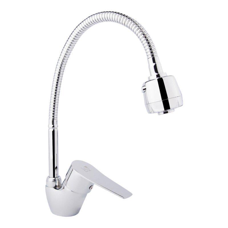 Смеситель для кухни Lidz 20 38 LIDZCRM203800804 с гибким изливом Хром (61550)