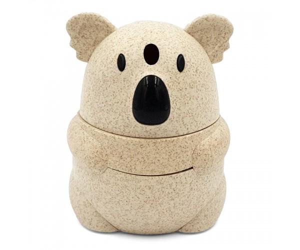 Подставка для зубочисток автоматическая  из пшеничной соломы Коала