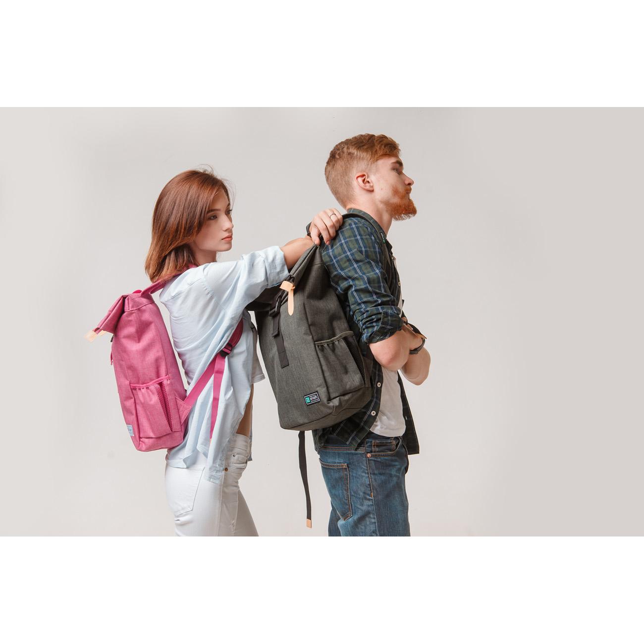 Рюкзак ортопедичний Smart Roll-top T-70 Grun 42х13х26 см (557590) - фото 3