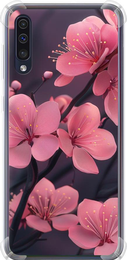 Чехол на Samsung Galaxy A30s A307F Пурпурная сакура (6075sp-1804-42517)