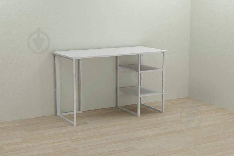 Компьютерный стол Ferrum-decor Кевин 75x120x70 белый ДСП Белое 16мм