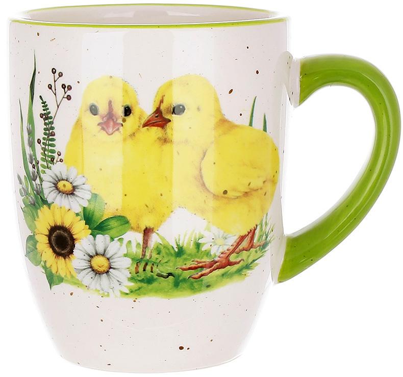 Чашка керамічна Happy Easter курчата весни 340 мл