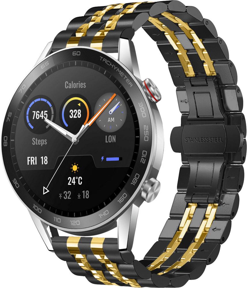 Браслет металлический Spinye Line для Honor Magic Watch 2 46 мм Black Gold (28977-02)