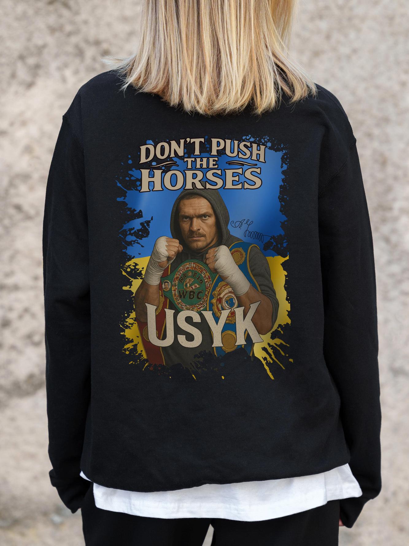 Світшот оверсайз з принтом Without Dont Push The Horse L/XL Black (L/XL8055600) - фото 7 Світшот оверсайз з принтом Without Dont Push The Horse L/XL Black (L/XL8055600) - фото 7