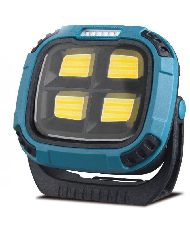 Фонарь кемпинговый W894 4COB 5SMD Power Bank с магнитом и крючком Черный (31022326)