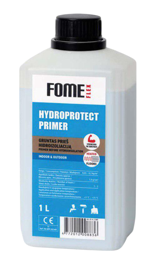 Грунтовка гидроизоляционная для ванн Fome Flex HYDROPROTECT Primer 1 л (01-4-2-065)