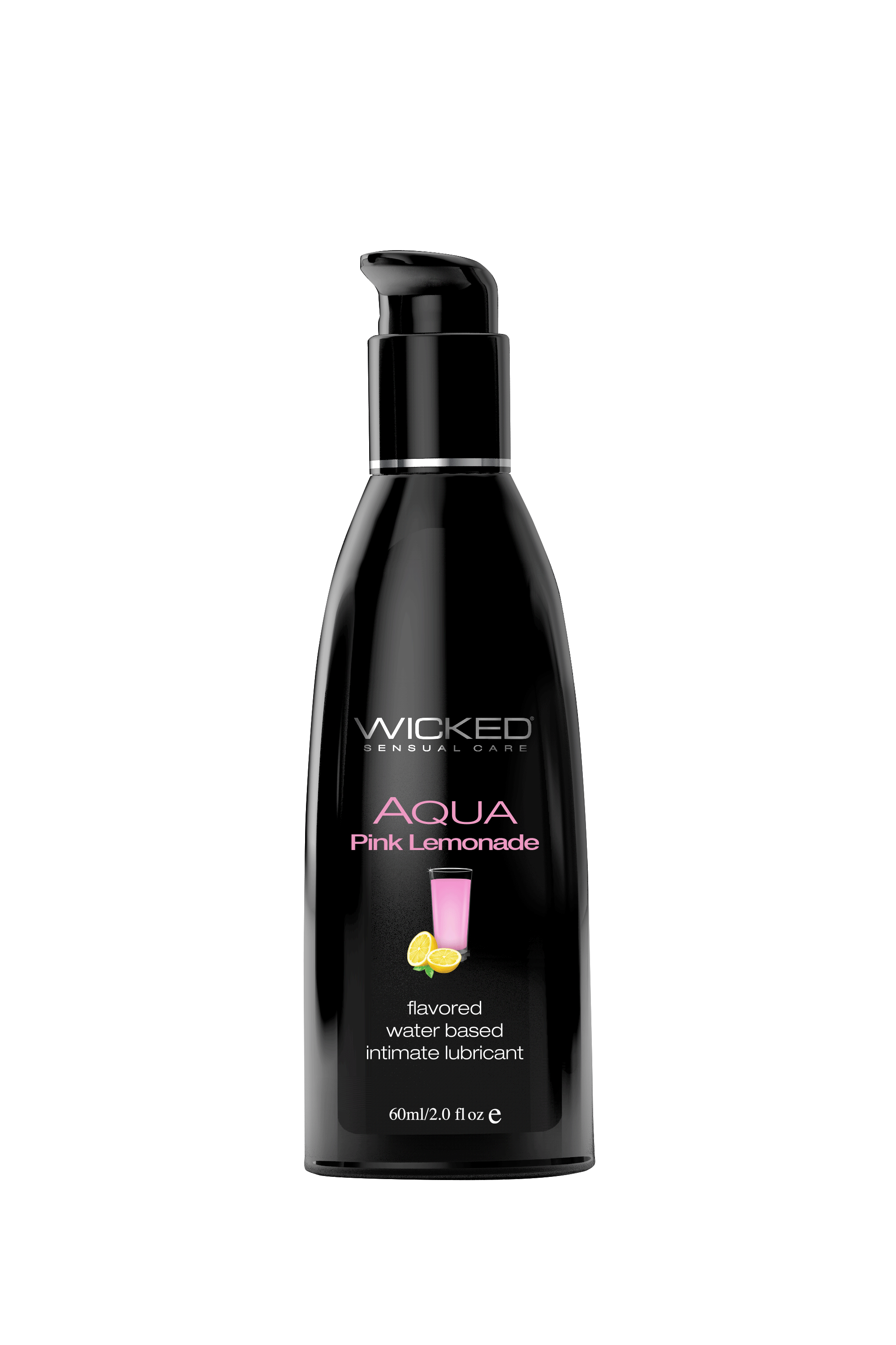Їстівний лубрикант зі смаком лимонаду WICKED AQUA Pink Lemonade Flavored 60 мл