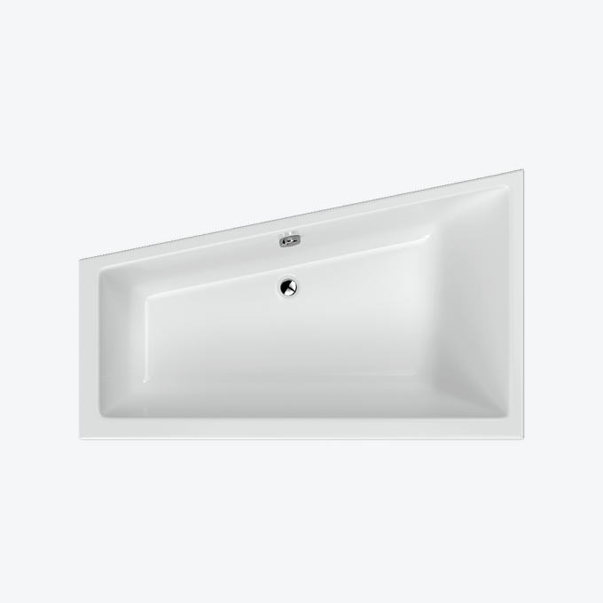 Ванна акриловая угловая Excellent M-Sfera Slim левая 1600x950 мм