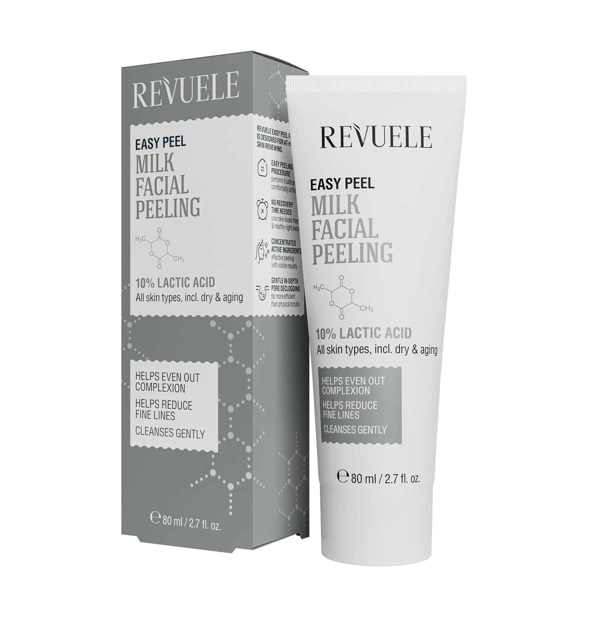 Пилинг для лица молочный Revuele Easy Peel 80 мл (5060565107472)