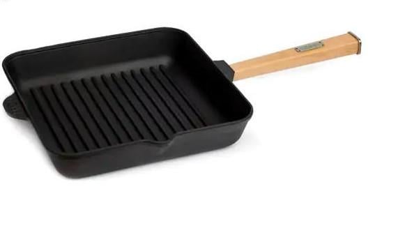 Сковорода чугунная гриль Optima 260х260х50 мм (29-13-O262650G-P)