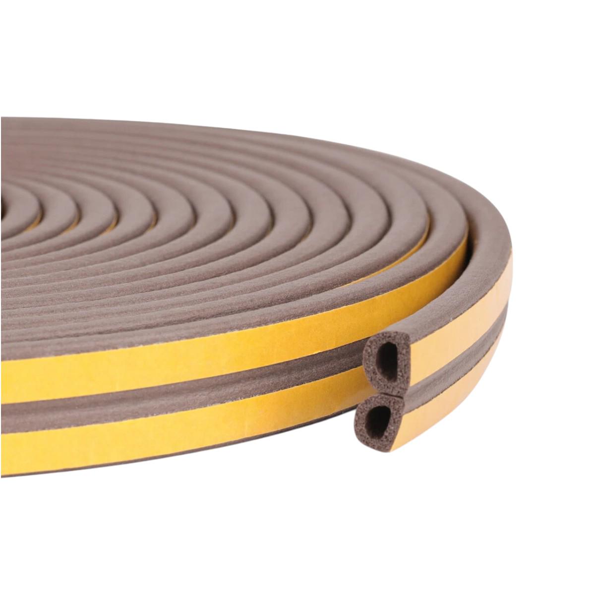 Ущільнювач для вікон та дверей Weikan самоклеючий 9х6 мм 6 м (R35866) - фото 3 Ущільнювач для вікон та дверей Weikan самоклеючий 9х6 мм 6 м (R35866) - фото 3