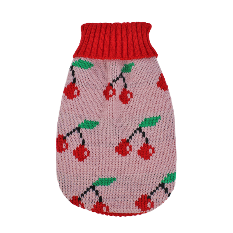 Свитер для собак Taotaopets 357704 Вишенки XS