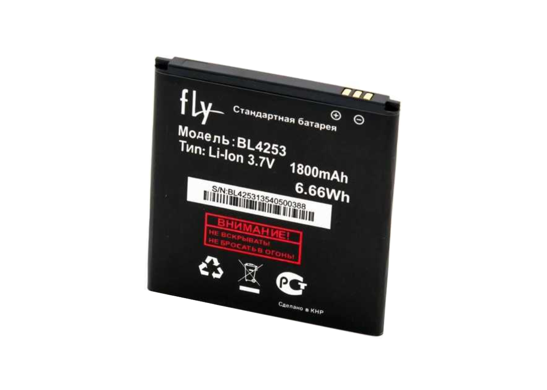 Аккумулятор для телефона FLY BL4253/IQ443 1800 mah (983) Аккумулятор для телефона FLY BL4253/IQ443 1800 mah (983)