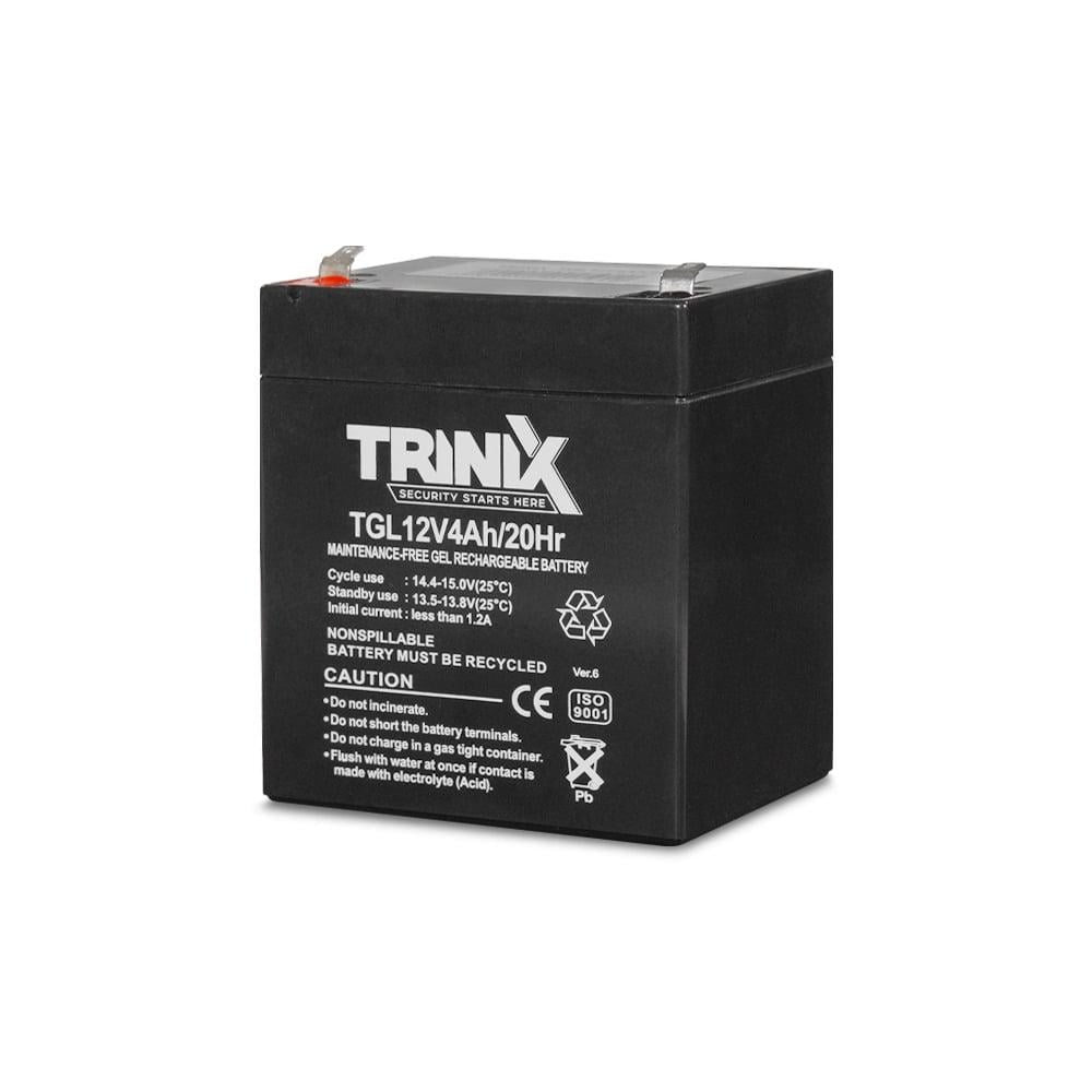 Акумуляторна батарея Trinix 12V 4Ah 20Hr AGM свинцово-кислотная