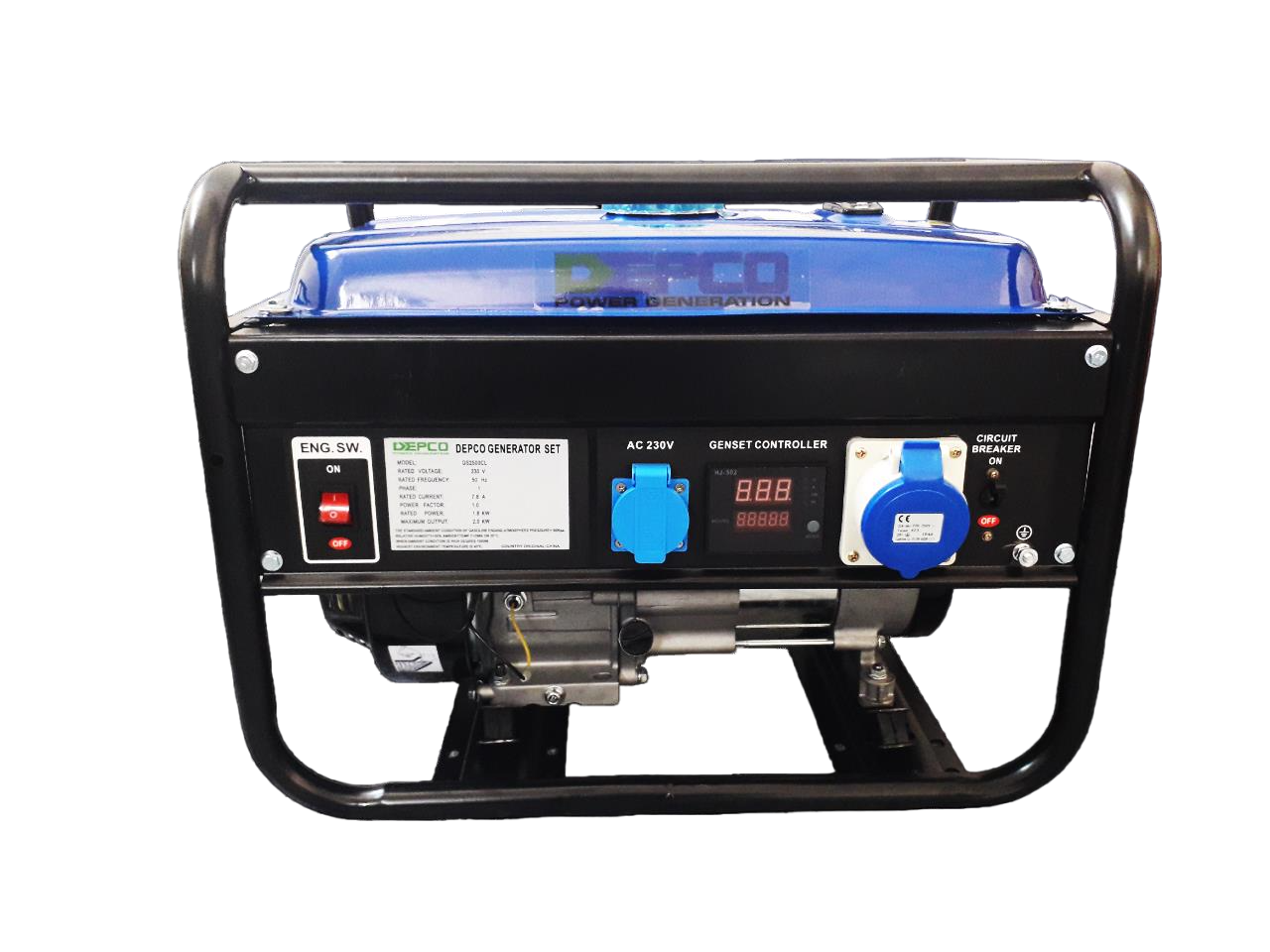 Генератор бензиновый DEPCO GS-2500CL 2,0 кВт