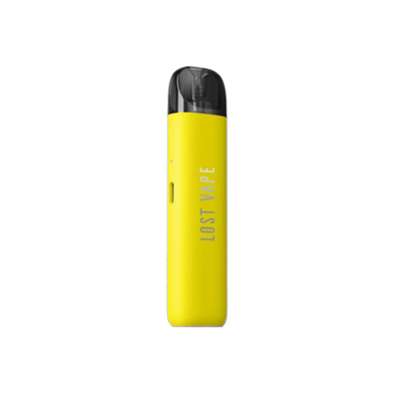 Электронная сигарета под-система Lost Vape Ursa S Pod 800 mAh 2,5 мл Kit Lemon Yellow (15277) - фото 1