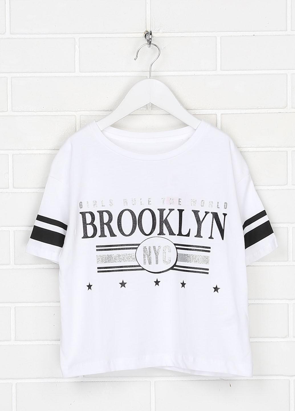 Футболка C&A 134-140 см Белый (20503511b52)