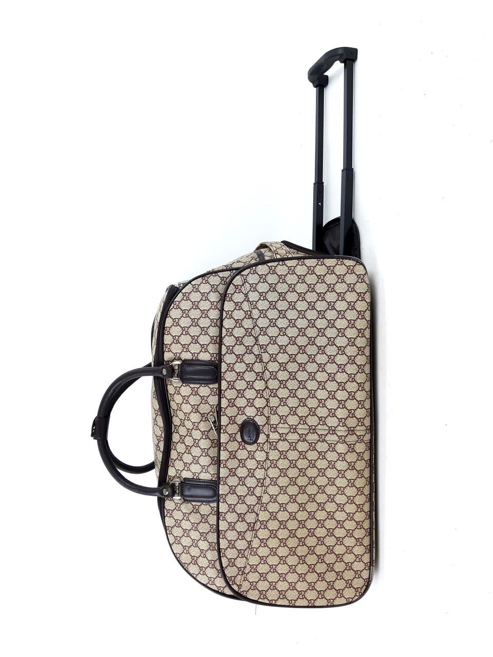 Сумка дорожня Sky Travelх55 л 54x27x35 см Кава з молоком (420-10)