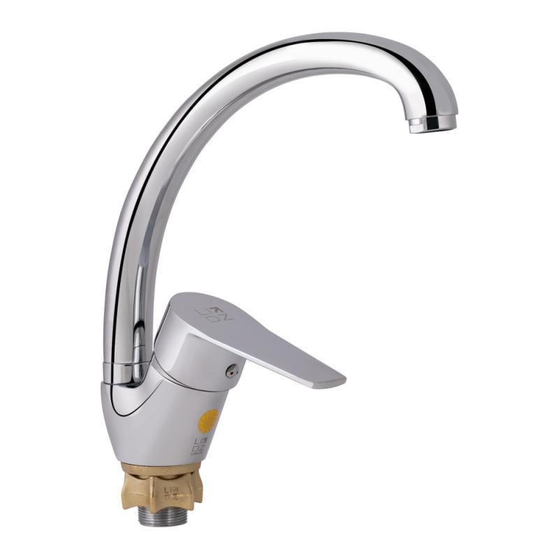 Змішувач Lidz CRM-20 38 008 03 для кухні U на гаці k40