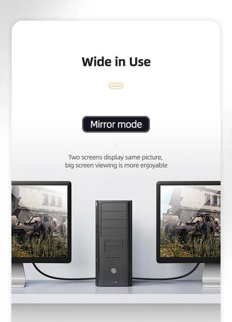 Кабель для зарядки Usams 8K ULTRA HD/HDMI to HDMI 2.1/3 м 8K - фото 5 Кабель для зарядки Usams 8K ULTRA HD/HDMI to HDMI 2.1/3 м 8K - фото 5