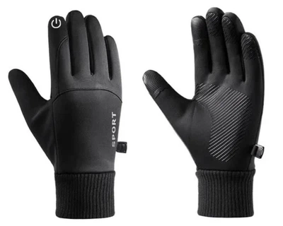 Перчатки зимние спортивные водонепроницаемые сенсорные XL (Q9070)