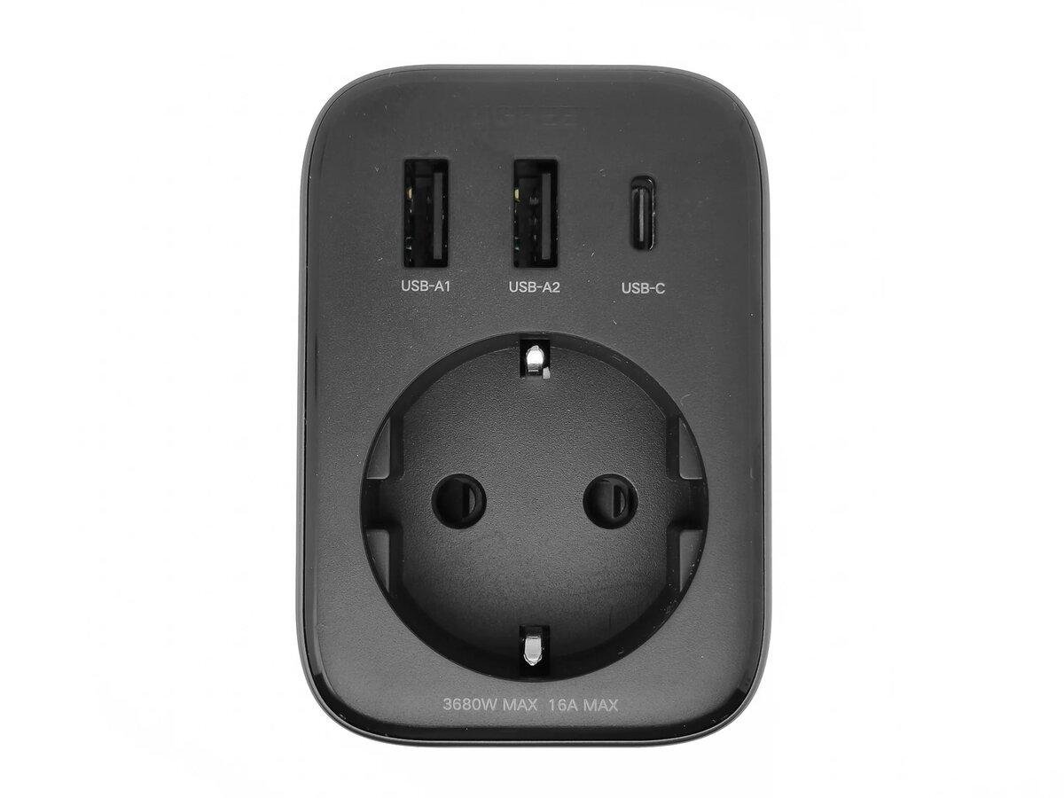 Зарядное устройство UGREEN CD314 30W Outlet Extender EU 2A1C (UGR-90613) - фото 2 Зарядное устройство UGREEN CD314 30W Outlet Extender EU 2A1C (UGR-90613) - фото 2