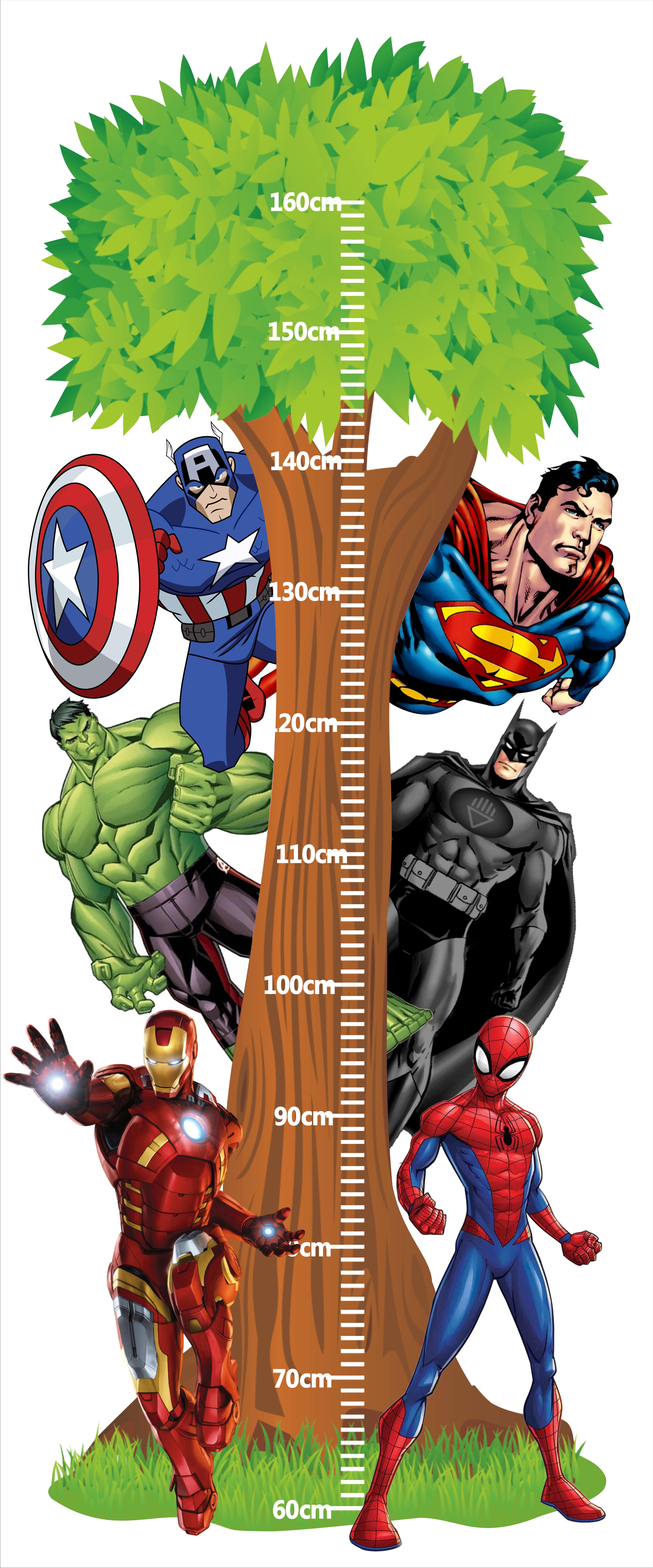 Ростомір дитячий супергерої Марвел 120х50 см (22)