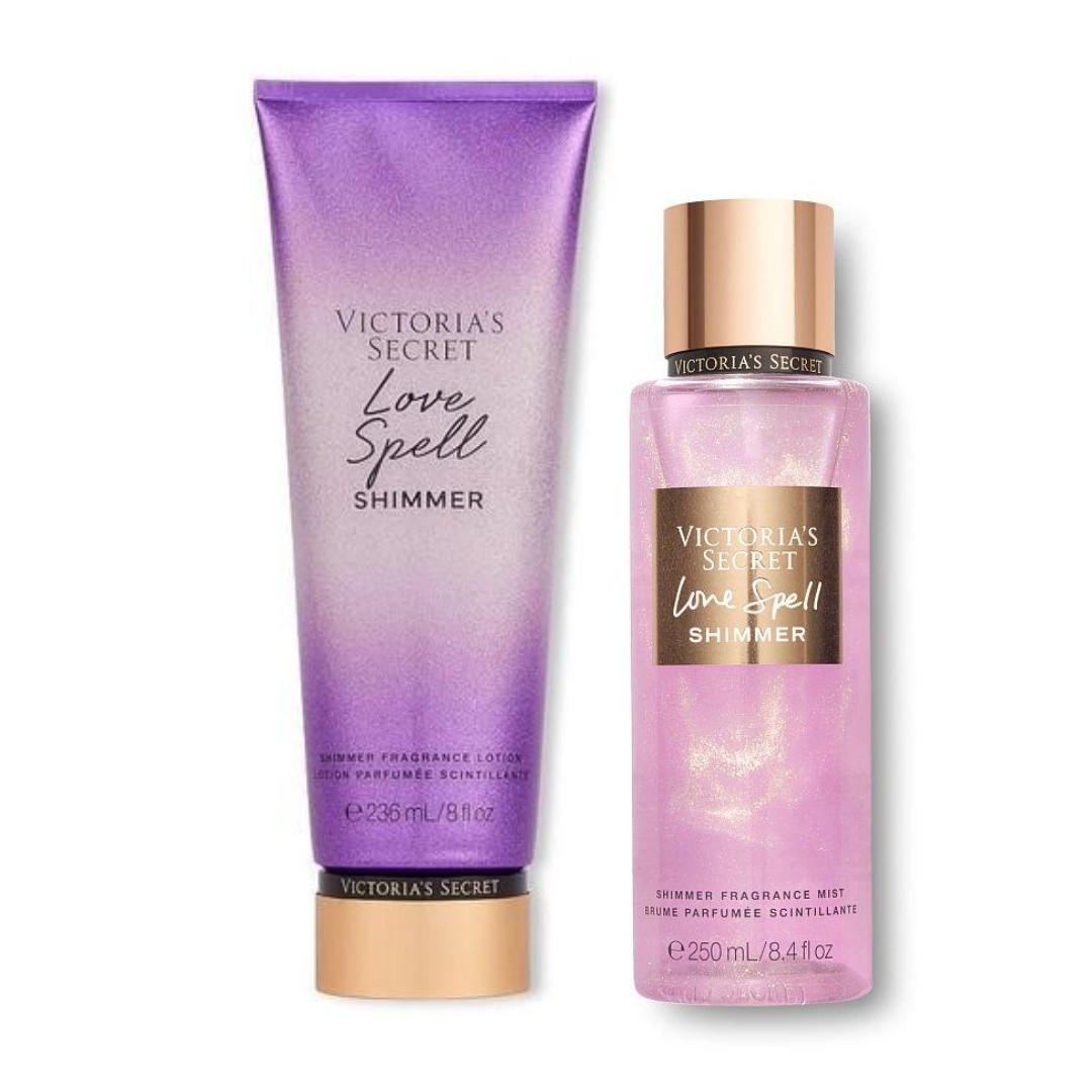 Набір косметики Victoria's Secret Love Spell Shimmer спрей 250 мл/лосьйон 236 мл (2094754582)