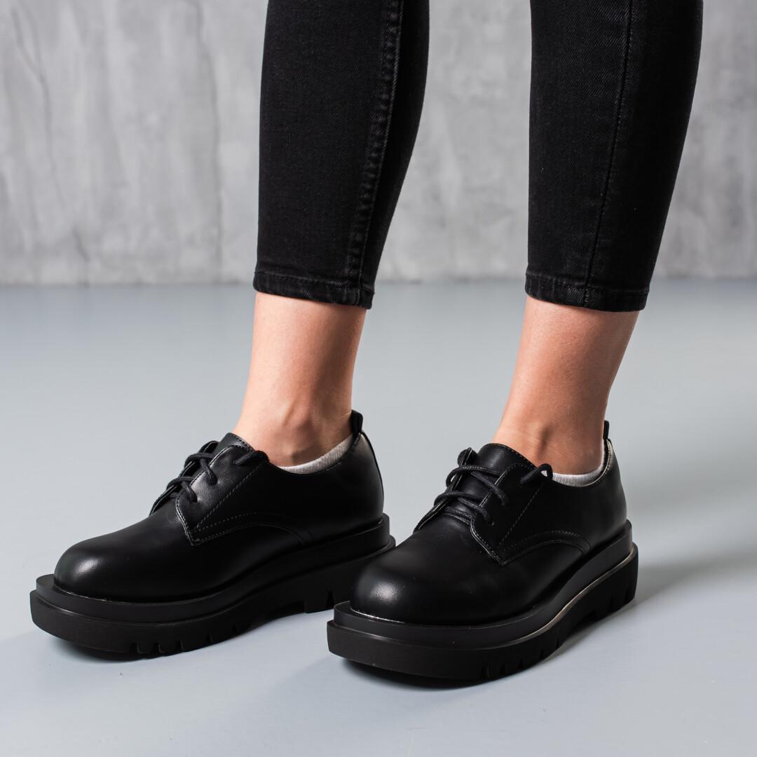 Броги жіночі Fashion р. 39 24,5 см Чорний (3705)