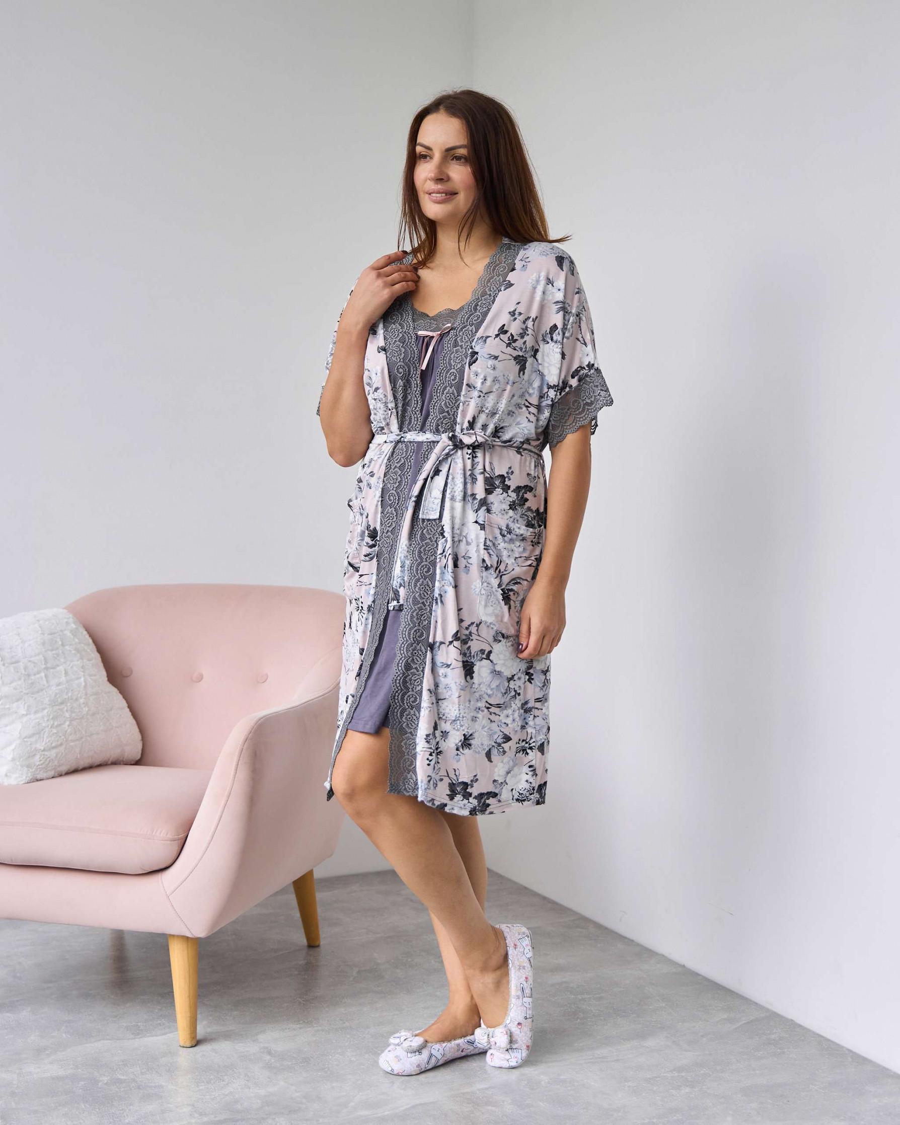 Комплект женский Аметист 3XL Фиолетовый (84289-ни) Комплект женский Аметист 3XL Фиолетовый (84289-ни)