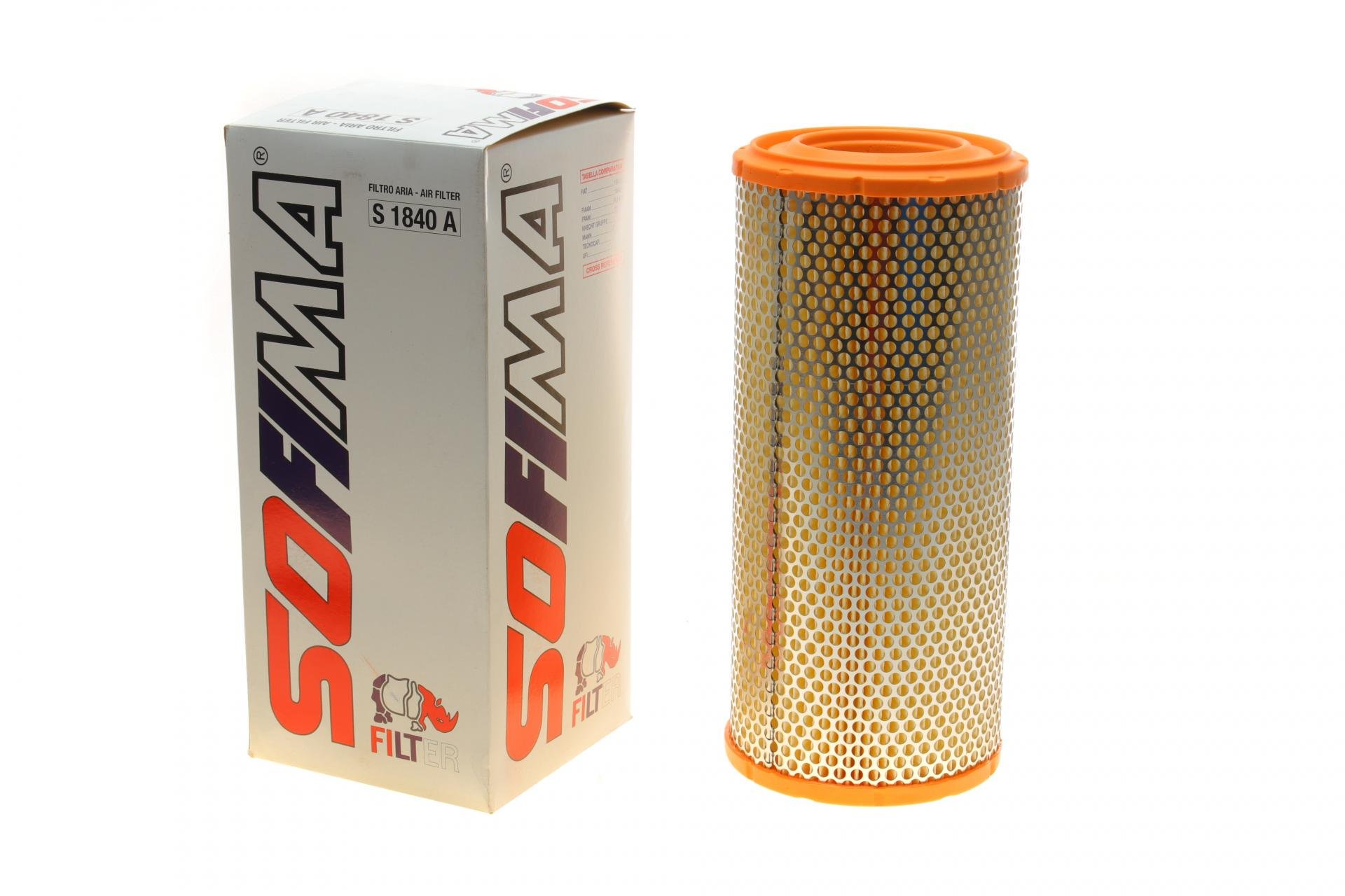 Фильтр воздушный SOFIMA для Iveco Daily 35,10 2,5TD -99- (S 1840 A)