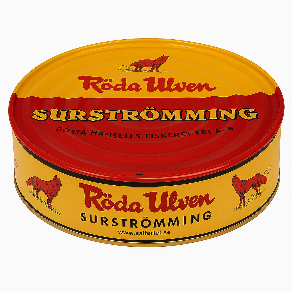 Рыбные консервы сюрстреминг Röda Ulven Surströmming 440 г (2308905354) - фото 6 Рыбные консервы сюрстреминг Röda Ulven Surströmming 440 г (2308905354) - фото 6