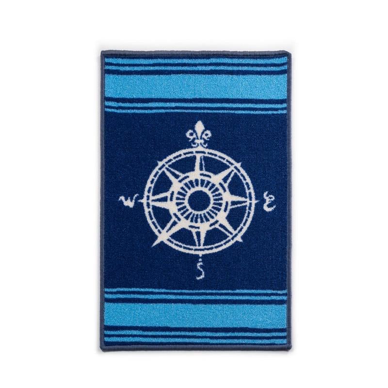 Килимок для ванної кімнати Taba 327В 50х80 см Синій