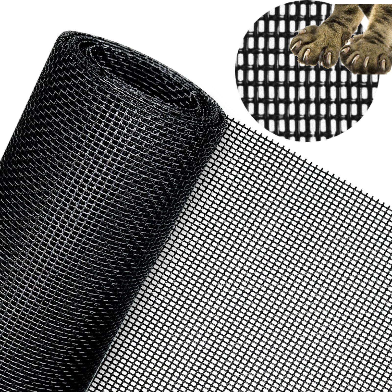 Полотно москітної сітки Антикішка 1000х1600 мм Чорний - фото 4 Полотно москітної сітки Антикішка 1000х1600 мм Чорний - фото 4