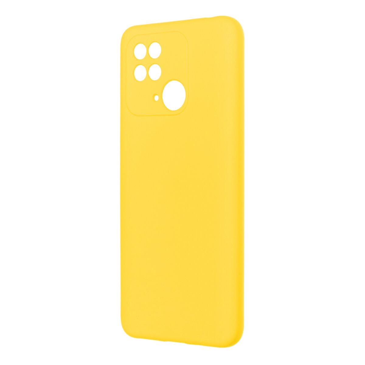 Противоударный чехол для Xiaomi Redmi 10C Cosmiс Full Case HQ 2mm / Lemon Yellow
