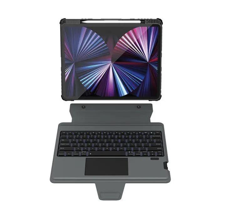 Чехол-клавиатура Nillkin Bumper Combo Keyboard Touchpad для iPad Pro 12,9" 2020/2021/2022 с подсветкой (111333)