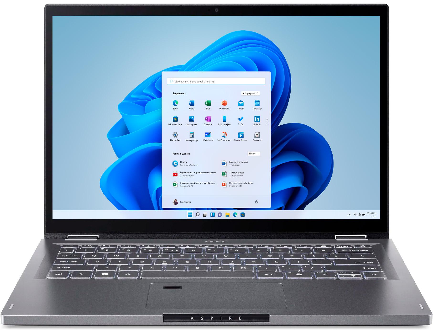 Ноутбук Acer Aspire Spin 14 ASP14-52MTN Steel Grey (NX.J3JEU.002) - фото 2 Ноутбук Acer Aspire Spin 14 ASP14-52MTN Steel Grey (NX.J3JEU.002) - фото 2