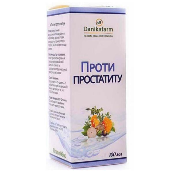 Комплекс для здоровья предстательной железы Danikafarm БАР Против Простатита 100 мл (000024650) Комплекс для здоровья предстательной железы Danikafarm БАР Против Простатита 100 мл (000024650)