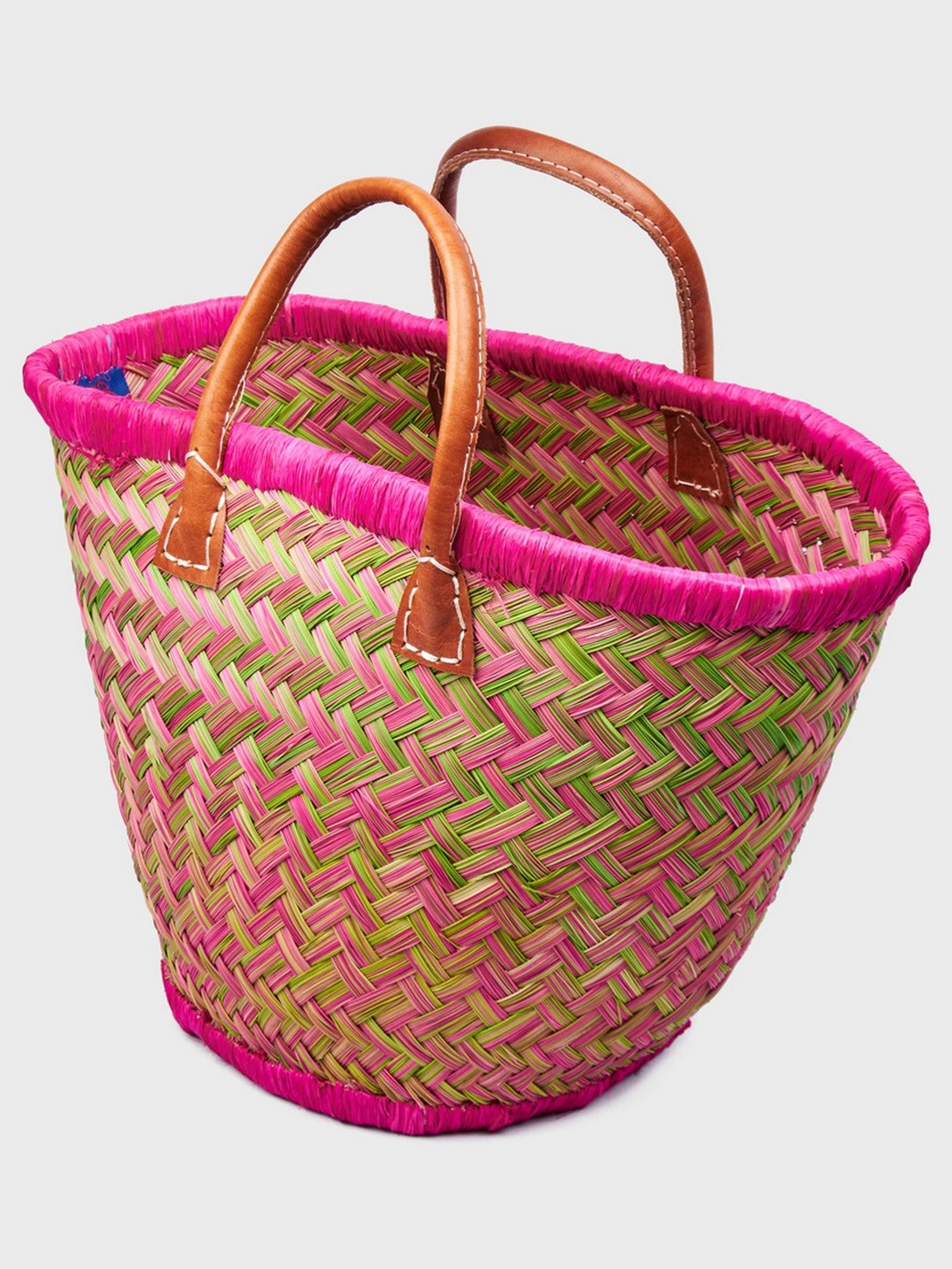 Сумка пляжна LE COMTOUR DE LA PLAGE Aravola Round 957 Рожевий - фото 2 Сумка пляжна LE COMTOUR DE LA PLAGE Aravola Round 957 Рожевий - фото 2