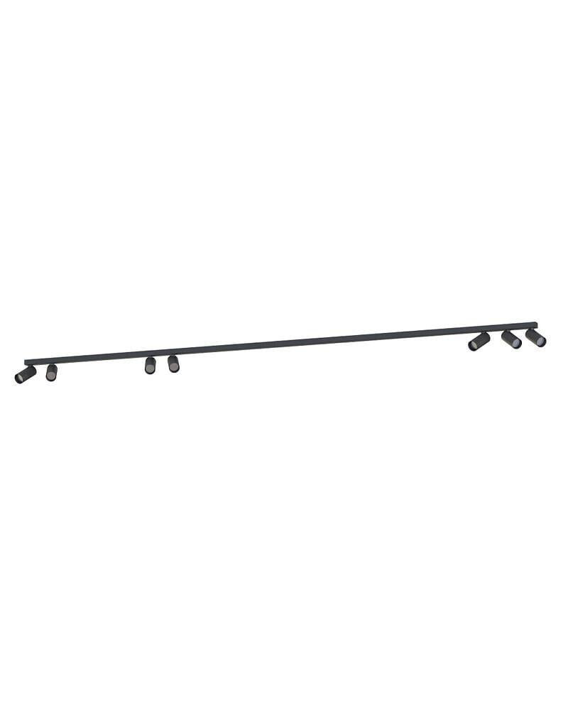 Спот поворотний Nowodvorski 10743 Fourty VII GU10 7x10W IP20 Чорний (23919359)