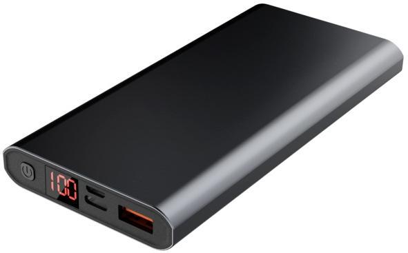 Портативное зарядное устройство BYZ W6 10000 mAh Gun Metal (BYZ-W6-GM) - фото 3 Портативное зарядное устройство BYZ W6 10000 mAh Gun Metal (BYZ-W6-GM) - фото 3