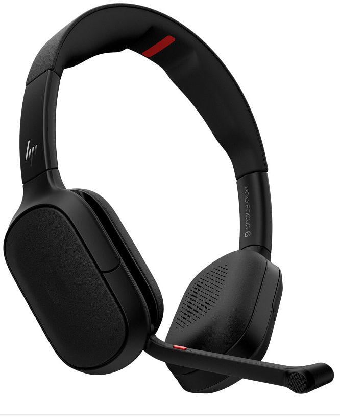 Наушники беспроводные с микрофоном Poly Focus 625 Stereo Bluetooth Black (C56XPAA)