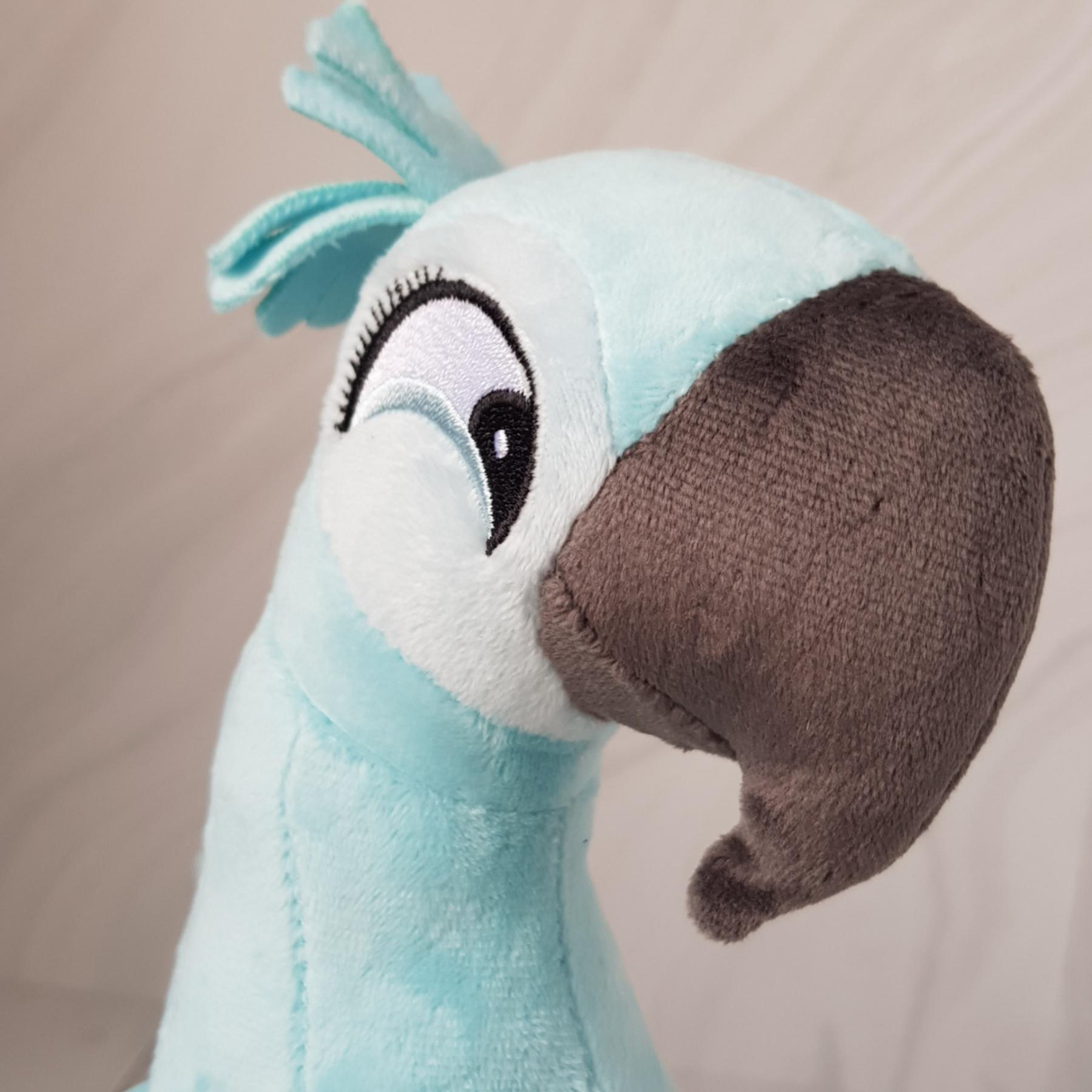 М'яка іграшка папуга Перлинка герой мультфільму Ріо 30 см Блакитний (2075407474) - фото 3