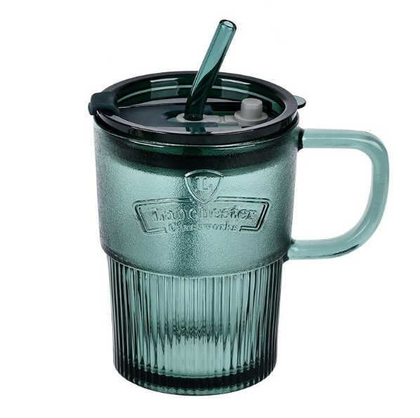 Чашка-поїлка з кришкою та трубочкою 440 мл (R10946) - фото 1 Чашка-поїлка з кришкою та трубочкою 440 мл (R10946) - фото 1