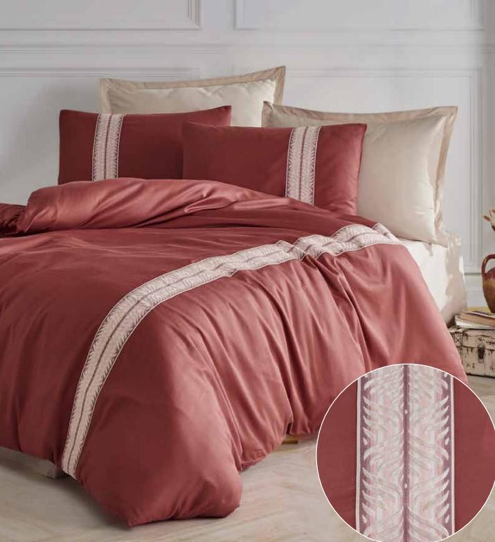 Комплект постельного белья Clasy Olerin V2 ранфорс евро