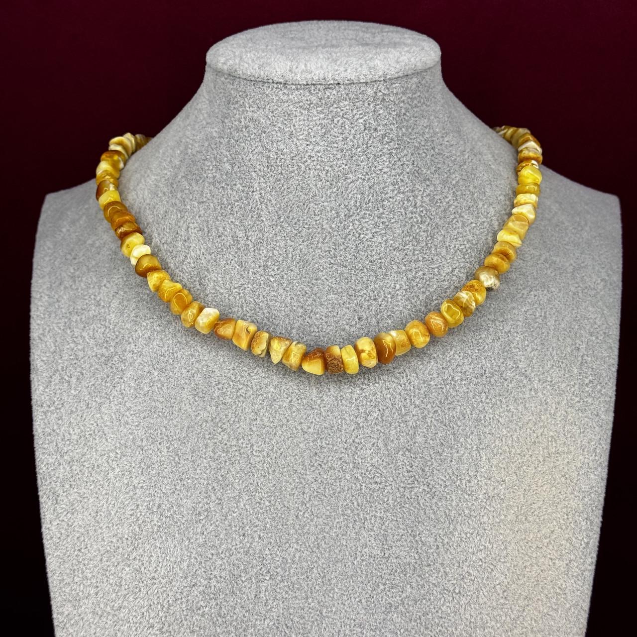 Бусы из янтаря лечебные 42 см (н-871)