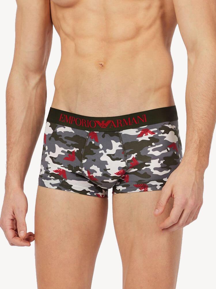 Трусы мужские боксеры Emporio Armani 1p508-111389ер L Серый (1Р508-111389ер)