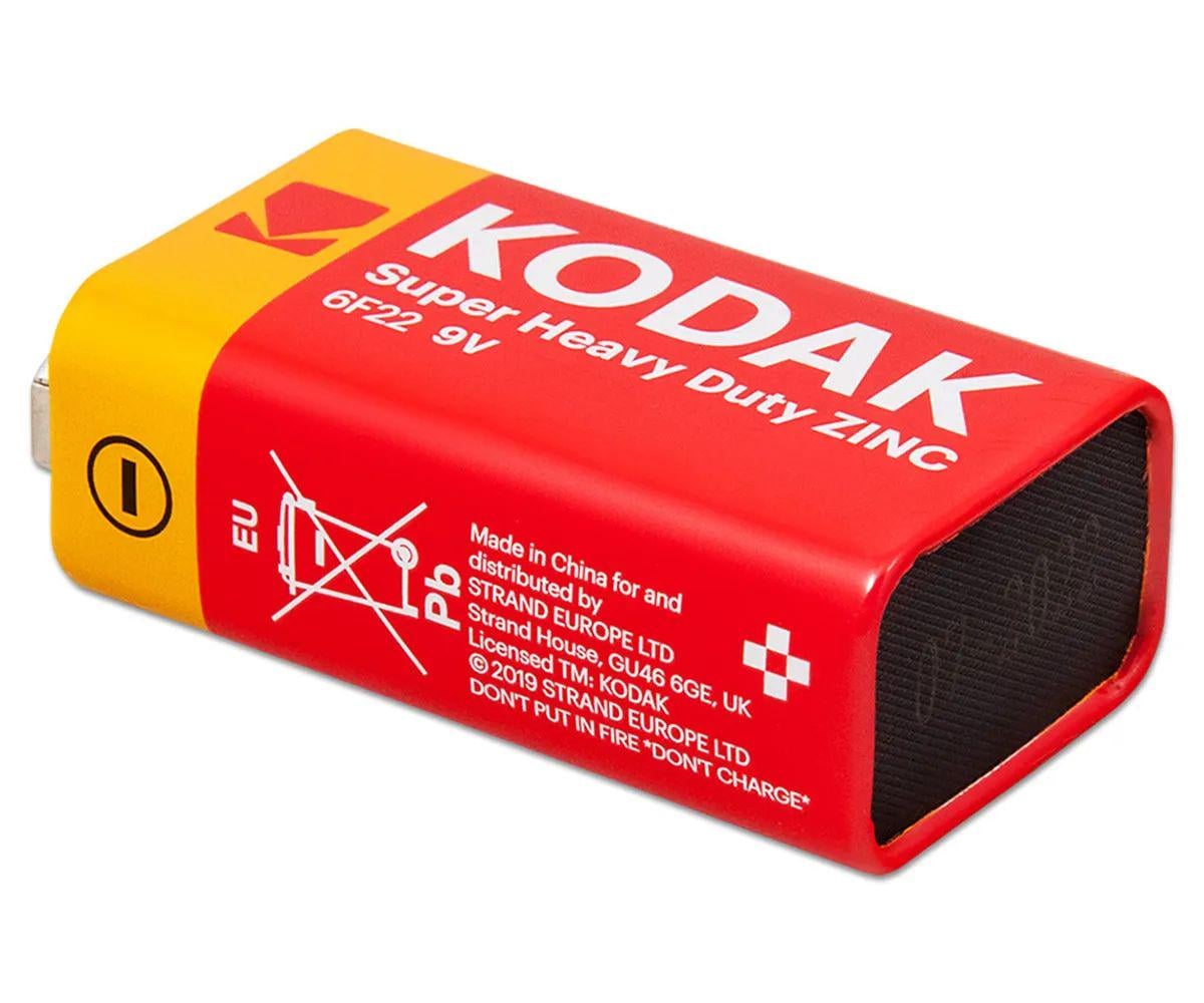 Батарейка сольова KODAK 6F22/Крона (50887930412784-E3)