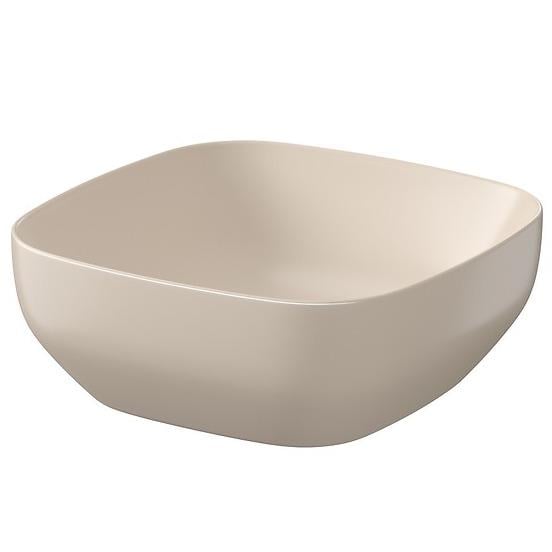 Умывальник накладной Cersanit Larga K677-057 380x380x135 мм Бежевый (247022)