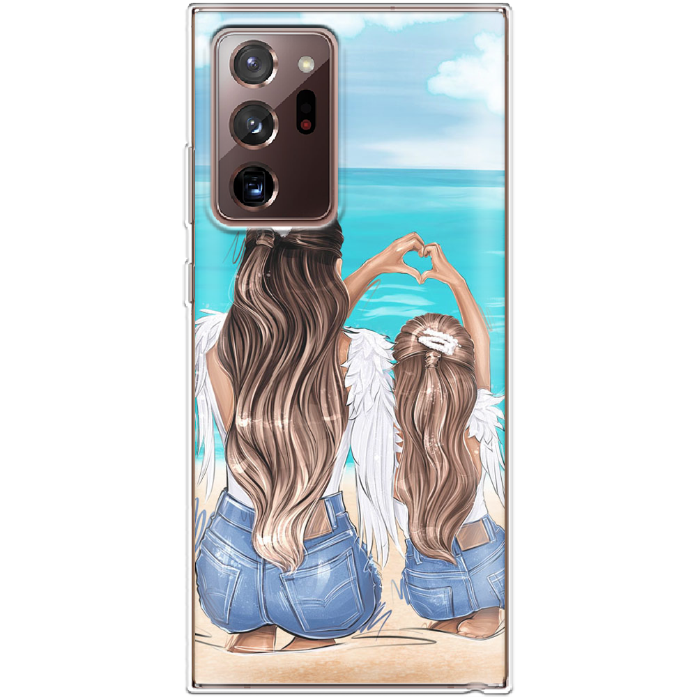 Чехол Boxface Samsung N985 Galaxy Note 20 Ultra Family Vacation Прозрачный силикон (40573-up2380-40573)